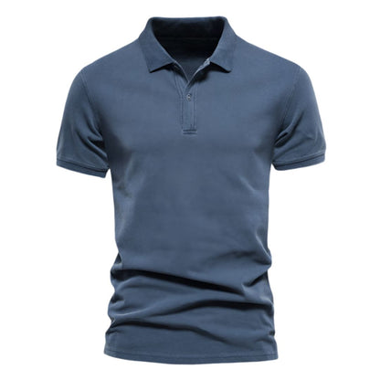 Men's Button-Down Polo Shirt with Collar | Ideal for Summer